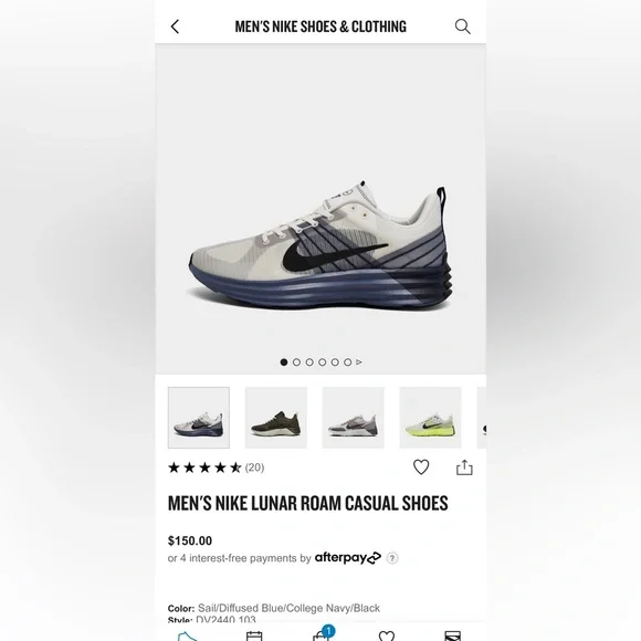 Nike Lunar Roam - Men’s Size 12 - Picture 11 of 13